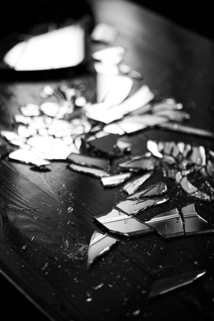 broken